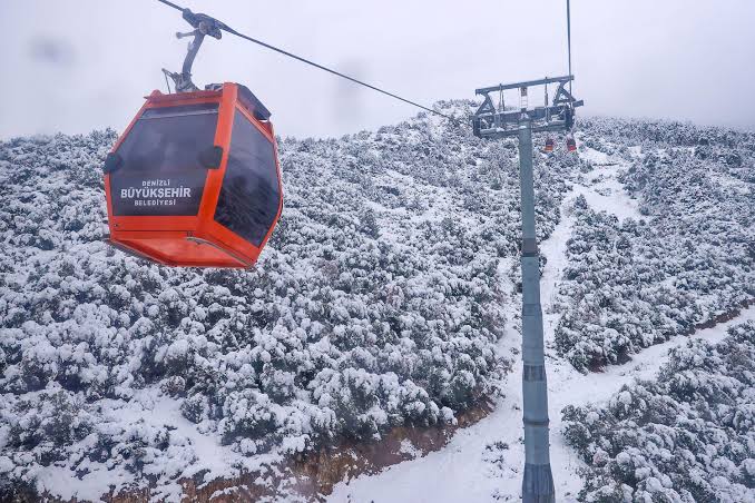Denizli Teleferiği manzara Denizli gezilecek yerler