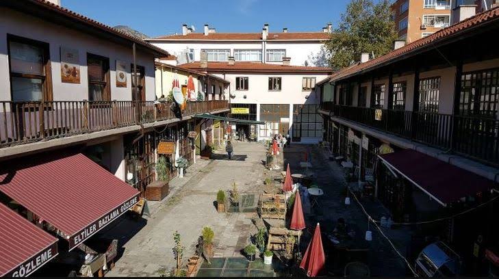 Ankara'nın gizli kalmış mekanları Nallıhan Kocahan avlusu