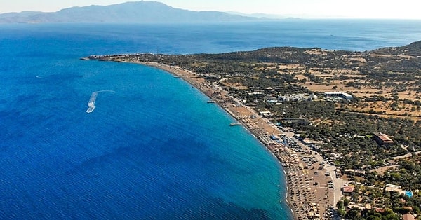 Çanakkale kamp alanları Assos Kadırga Koyu deniz kampı