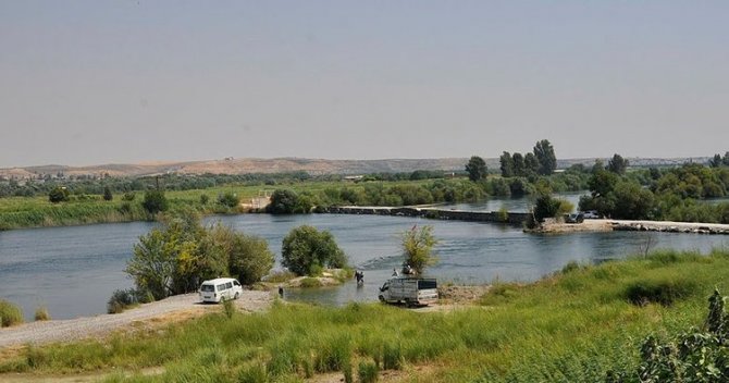 Fırat Nehri kıyısı Karkamış Gaziantep gezilecek yerler doğa