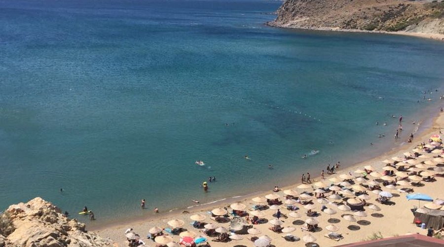 Gökçeada Laz Koyu kamp Çanakkale kamp alanları rüzgar