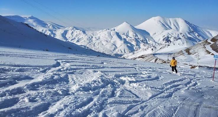 Palandöken Dağı etekleri Erzurum gezilecek yerler doğa